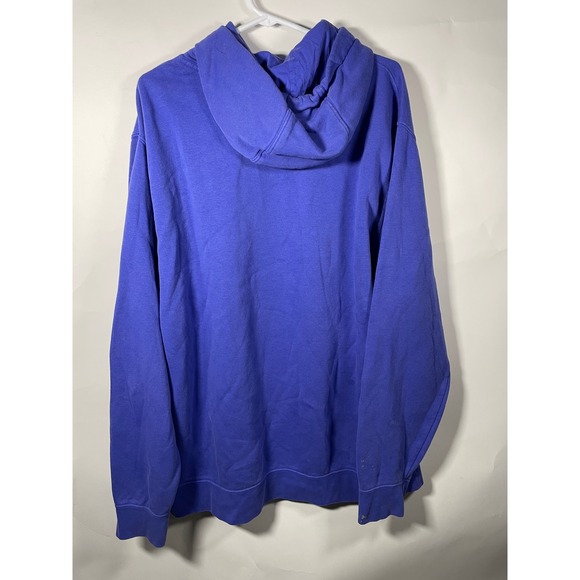 Nike Pullover Hoodie Sweatshirt Embroidered Logo Casual Comfy‎ Purple Size XXL - Picture 5 of 9
